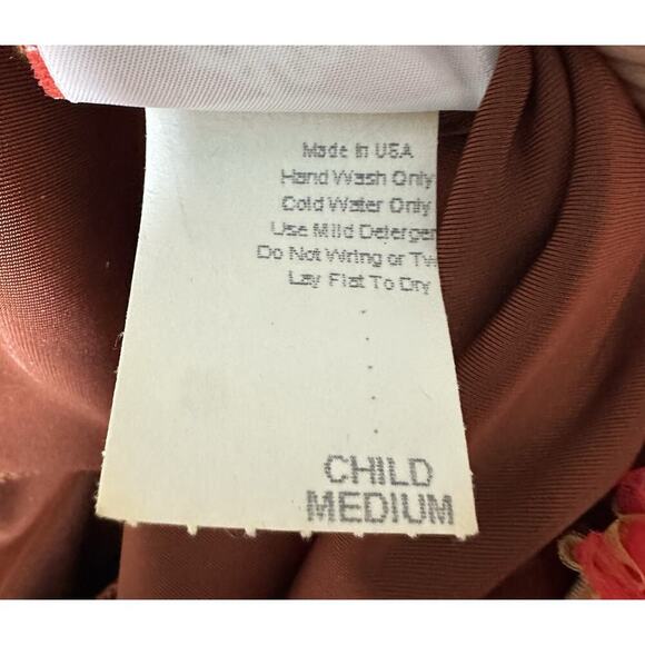 Vintage Dance Costume Ballet Fall Halloween Princess Outfit Size Child Medium - Picture 7 of 8